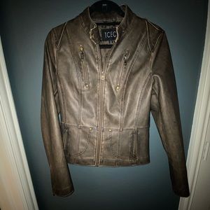 Leather jacket